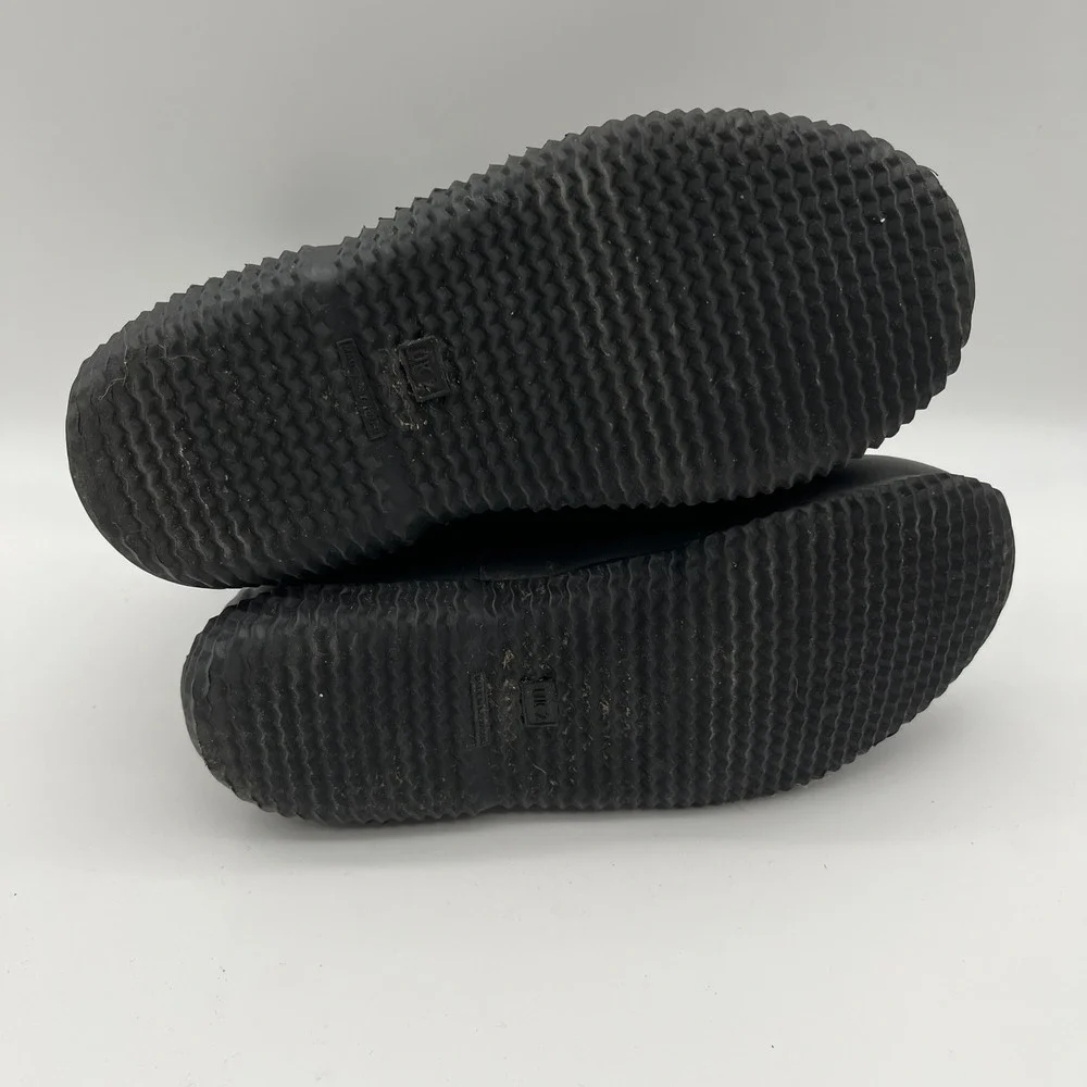 Hunter Kids Black Sherpa‎ Lined Neoprene Rubber Rain Winter Boots UK 2 US 3 4